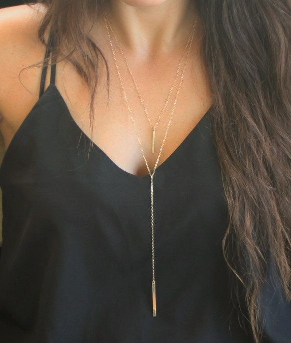IDOLE Sterling Silver Lariat Necklace - Christhellas
